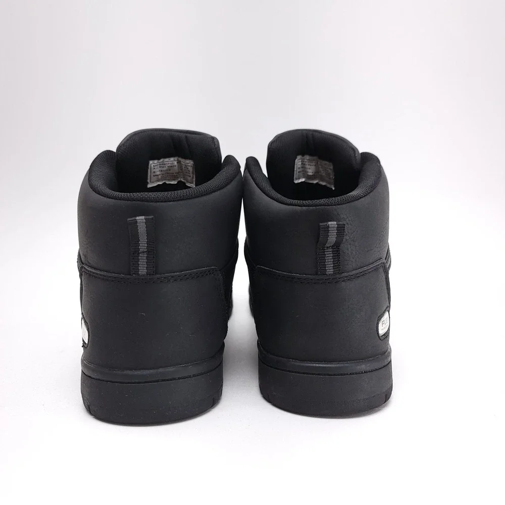 Fubu‎ Sneakers Men's 8.5  Black High Top Shoes  Athletic Casual